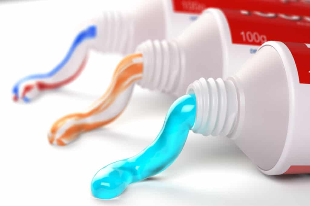 Fluoridhaltige Zahnpasta